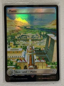 Plains (0101) (Foil) - ACR L 0101 Land - Magic Universes Beyond: Assassin's Cree - Imagen 1 de 1