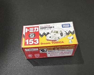 Takara Tomy Dream Tomica No 153 Peanuts Gang Snoopy Car II NEW SEALED - Image 1 of 4