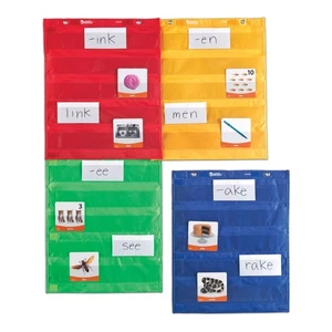 Learning Resources Magnetic Pocket Chart Squares - Picture 1 of 3