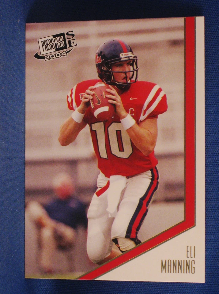 2004 PRESS PASS SE GOLD RC ELI MANNING #40 NEW YORK GIANTS - Image 1 of 1