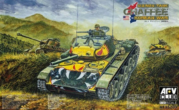 AFV CLUB 35209 - 1/35 US M24 Chaffee Serbatoio - Coreano È Stato - Nuovo - Immagine 1 di 1