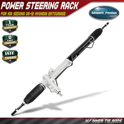 Conjunto de pinhão e rack de direção hidráulica para Kia Sedona 06-12 Hyundai Entourage - Imagem 1 de 4