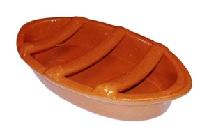 Terracotta Cooking Dish Handmade Clay Cooking Dish Chorizo Dish Chorizo Cooker - Picture 1 of 1