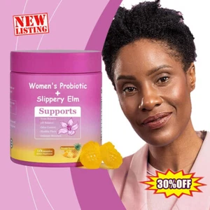 Women'sProbiotic Gummies-Women's Probiotic + Slippery Elm Supports - HOT~ - Bild 1 von 10