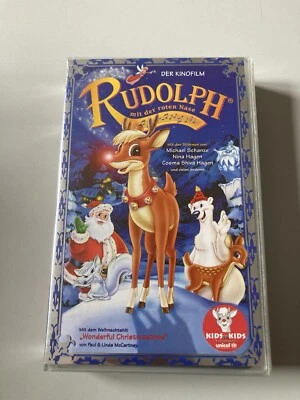 VHS Kassette Film „Rudolph mit der roten Nase“ Gebraucht aus privater Sammlung. - Bild 1 von 4