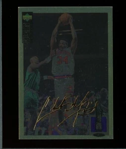 1994-95 Upper Deck Collector's Choice Gold Signature Foil #97 Charles Oakley - Imagen 1 de 2