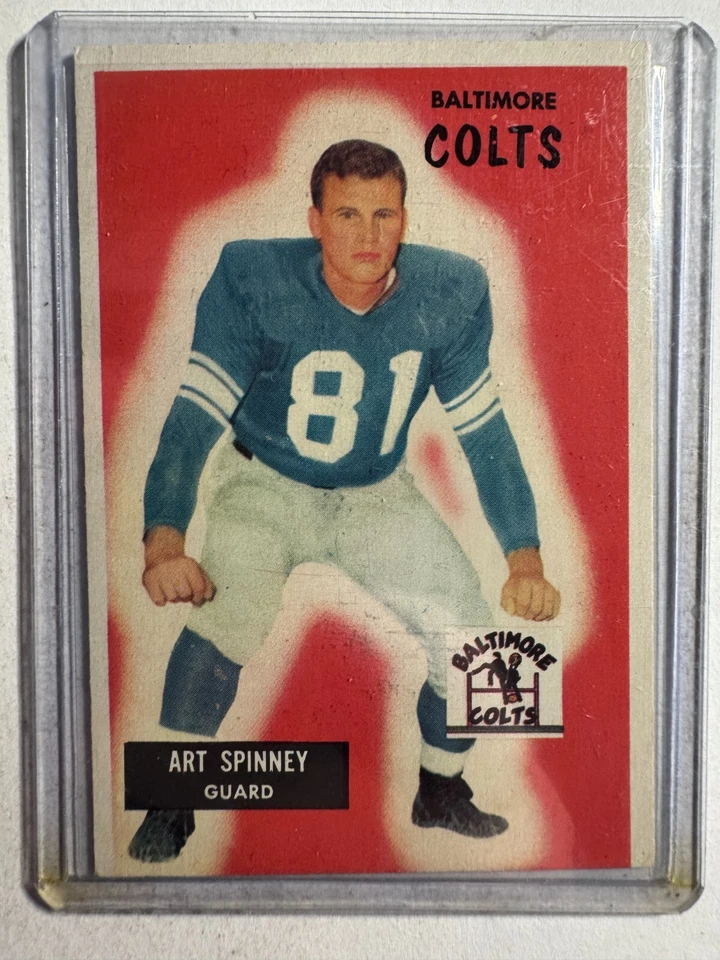 K305,348 - 1955 Bowman #107 Art Spinney - Image 1 of 1