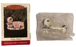 Hallmark Keepsake Ornament Frosty Friends 1996 Polar Pool #17 Eskimo - Picture 1 of 6