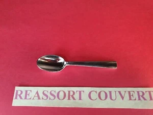 3 CUILLÈRES EXPRESSO ART DÉCO ALFENIDE 10 CM TRÈS BEL ÉTAT MÉTAL ARGENTÉ - Imagen 1 de 4