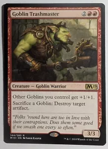 Goblin Trashmaster x1 M19 Core Set 2019 Magic the Gathering MTG LP/NM - Picture 1 of 5