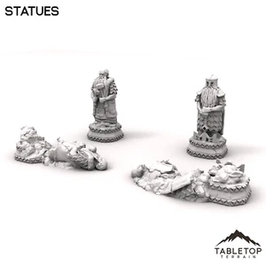 Statues - Kingdom of Durak Deep - Fantasy LOTR Middle Earth Compatible - Picture 1 of 6