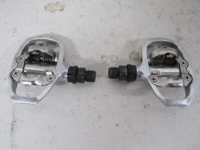Pedales sin clip Shimano PD-A520 plateados Foto 1 de 4