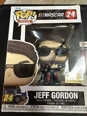 Jeff Gordon signed Funko Pop 24 JSA COA NASCAR Auto - Image 1 of 4