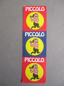 Vintage BOOKMARK Piccolo Books Logo Symbol Childrens Books Publisher's Promo - Foto 1 di 2