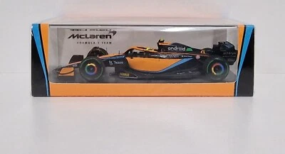 SPARK 1:43 MODELLINO AUTO FORMULA 1 DIECAST F1 MCLAREN MERCEDES L.NORRIS GP 2022 - Immagine 1 di 4