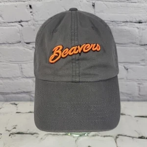 Oregon State Beavers Hat Mens One Size Gray Strapback Top Of The World Ball Cap - Picture 1 of 8
