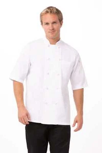 Chef Works Mens Tivoli Chef Coat (KNSS) - Picture 1 of 2