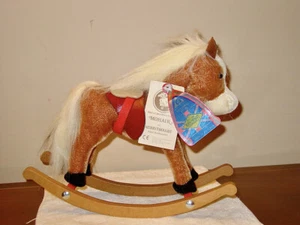 Vintage Very Rare Merrythought Rocking Shetland Pony Horse  England REDUCED - Picture 1 of 3