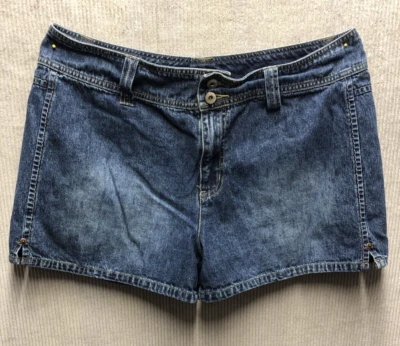 Carolina Blues 牛仔短裤 16 码平前后口袋海滩度假 — 第 1/4 张图片