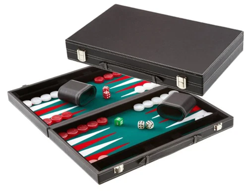 Extra Large Tournament Backgammon Set Green 22.5"x18.5" NIB FREE P&P parts of UK - Image 1 of 1