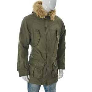 Jack & Jones Premium Vintage Men's Anton Jacket Pre Autumn Faux Fur Parka L - Picture 1 of 7