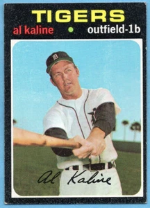 1971 Topps #180 Al Kaline VG-VGEX+ WRINKLE Detroit Tigers Hall of Fame A4662 - Picture 1 of 3