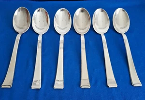 WMF 2500 Bauhaus 6 cucharas cucharas años 90 aprox. 20,5 cm Art. 1451/11.24 - Imagen 1 de 3