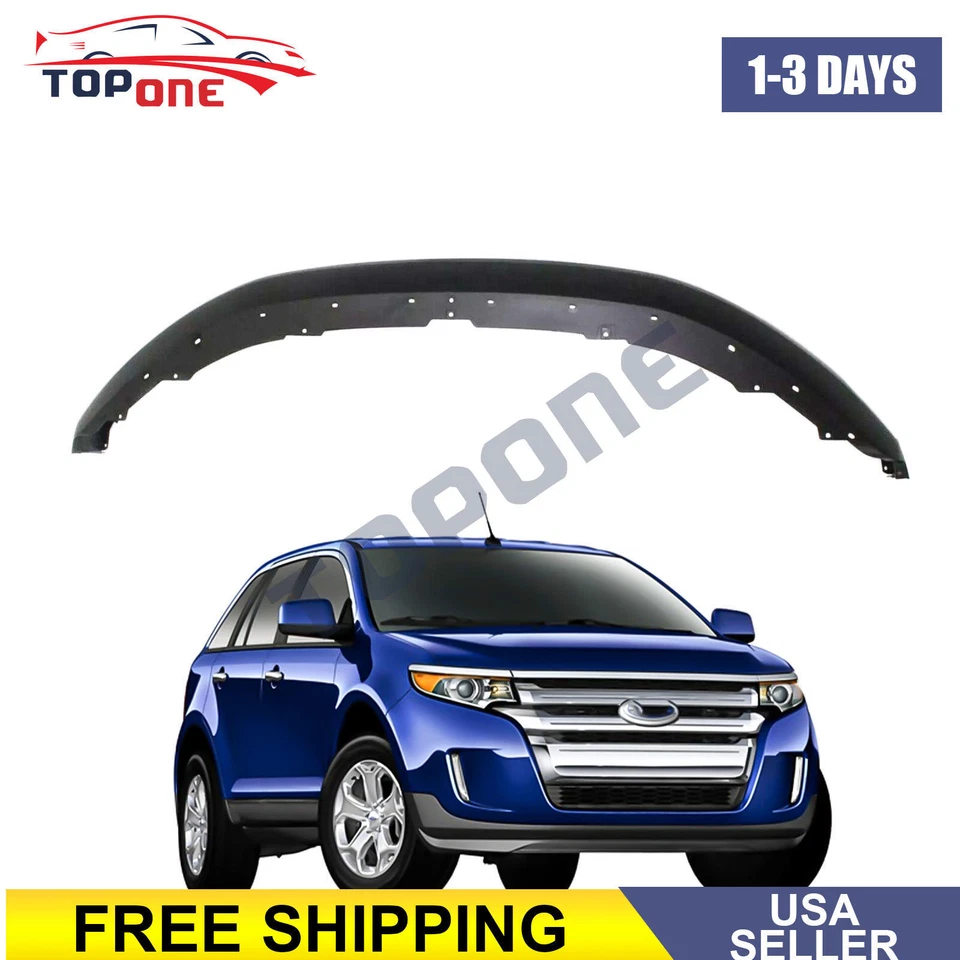 Front Lower Bumper Cover Fascia For 2011 2012 2013 2014 Ford Edge Textured - Image 1 of 4