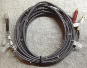 REI 18' BUS RADIO HTC LINE IN AUDIO CONNECTOR CABLE FOR ST-4000 SK12 TO LINE OUT - Picture 1 of 3