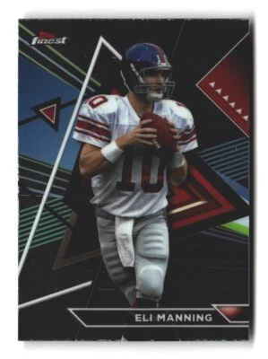 2023 Topps Finest #218 Eli Manning TS1 - Image 1 of 2