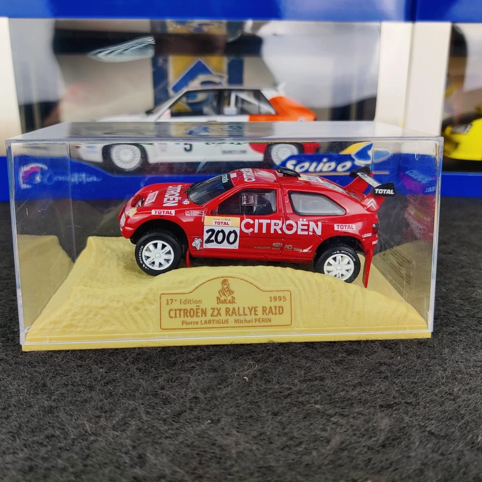 AUTO NOREV PARIS DAKAR CITROEN ZX RALLYE RAID 1995 #200 LARTIGUE/PERIN 1:43 - Immagine 1 di 4