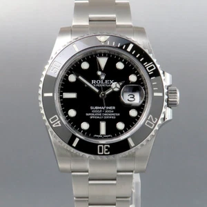 °Rolex Submariner Date 116610LN Stahl Chromalight Rehaut aus 2019 Zertifikat - Bild 1 von 12