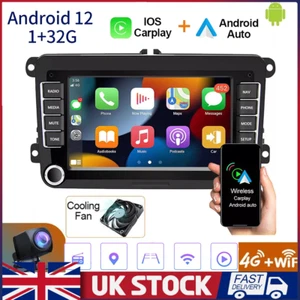 32G Apple Carplay For VW GOLF Polo MK6 7" Car stereo Radio Android 14 Player✅GPS - Picture 1 of 22