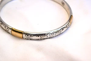 Brighton Venezia Armreif zweifarbig Silber & Gold - Bild 1 von 4