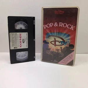 (Rare OOP) Walt Disney DTV Pop & Rock Music Videos (VHS Stereo Tape) 1984 Tested - Picture 1 of 2