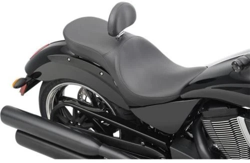 Drag Specialties 低调旅游座椅带靠背选项 - 0810-1605 — 第 1/3 张图片