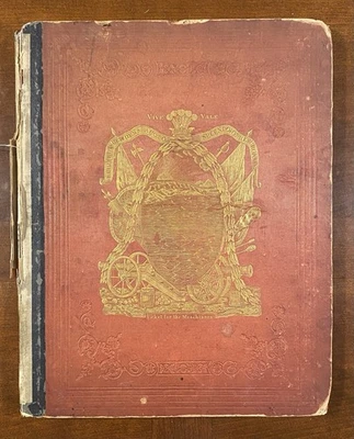 American Historical & Literary Curiosities 2d ed 1847 w/inscription re Civil War - Image 1 of 4