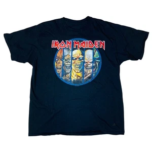 Camiseta Iron Maiden Banda Negra Estilo Vintage Rock Talla L - Imagen 1 de 1