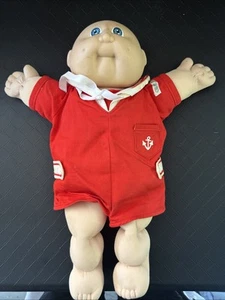 1978/1982 Vintage Cabbage Patch Kids Bald Blue Eyes Boy Doll - Picture 1 of 12