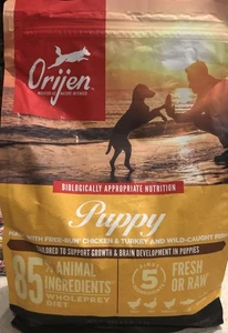 ORIJEN Puppy Grain Free Dry Dog Food 4.5 lb High Protein BB Date 10/17/25 - Picture 1 of 8
