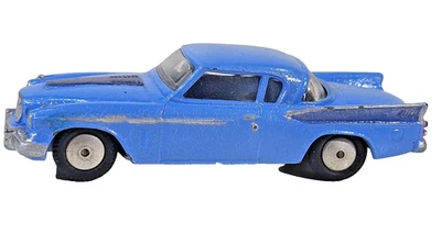 Corgi Toys 211S Studebaker Golden Hawk Vintage Diecast Model Car Blue Color. - Image 1 of 4