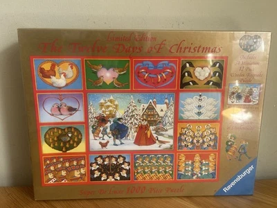 Ravensburger Twelve Days of Christmas 1000 Piece Jigsaw Puzzle Limited Edition  - Image 1 of 4