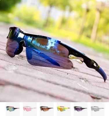 Gafas de sol para hombre y mujer lentes espejadas deportes pesca conducción ciclismo gafas Foto 1 de 4