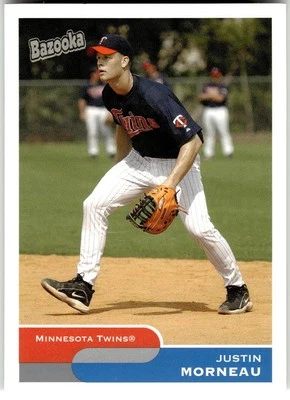 2004 Bazooka #266 Justin Morneau Baseball Card - Image 1 of 2