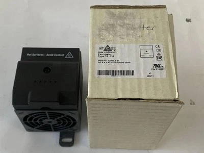 02800.9-00 Stego Enclosure Heaters, CS 028 Series PTC Fan Heater, 120 VAC, 150W, - Image 1 of 4
