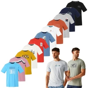 Regatta Mens Cline IX Short Sleeved T-Shirt - Picture 1 of 111