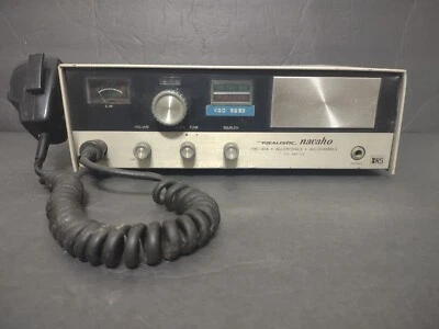 Vtg  Realistic Navaho Model TRC-30A  Type 21-143 CB Base Unit Untested As-Is  C3 - Image 1 of 4