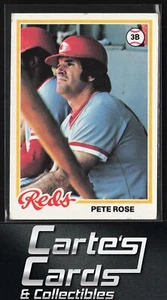 Pete Rose 1978 Topps #20 Cincinnati Reds - Imagen 1 de 2