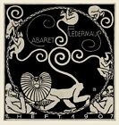 Moriz Jung (1907) Cabaret Fledermaus Germany * ART PRINT * Monkey Circle Lion 