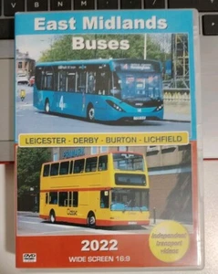 East Midlands Buses 2022 DVD 1 Disc 65 minutes - Picture 1 of 3